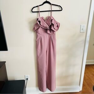 Main Strip Formal Jumpsuit size Small